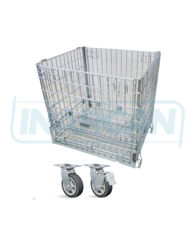 Gaiola Aramada de Armazenagem com Rodas 516-022