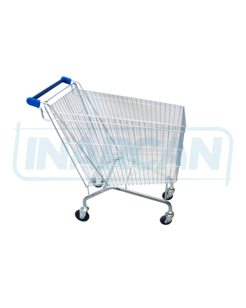 Carrinho Hipermercado 180L Oblongo 111-902