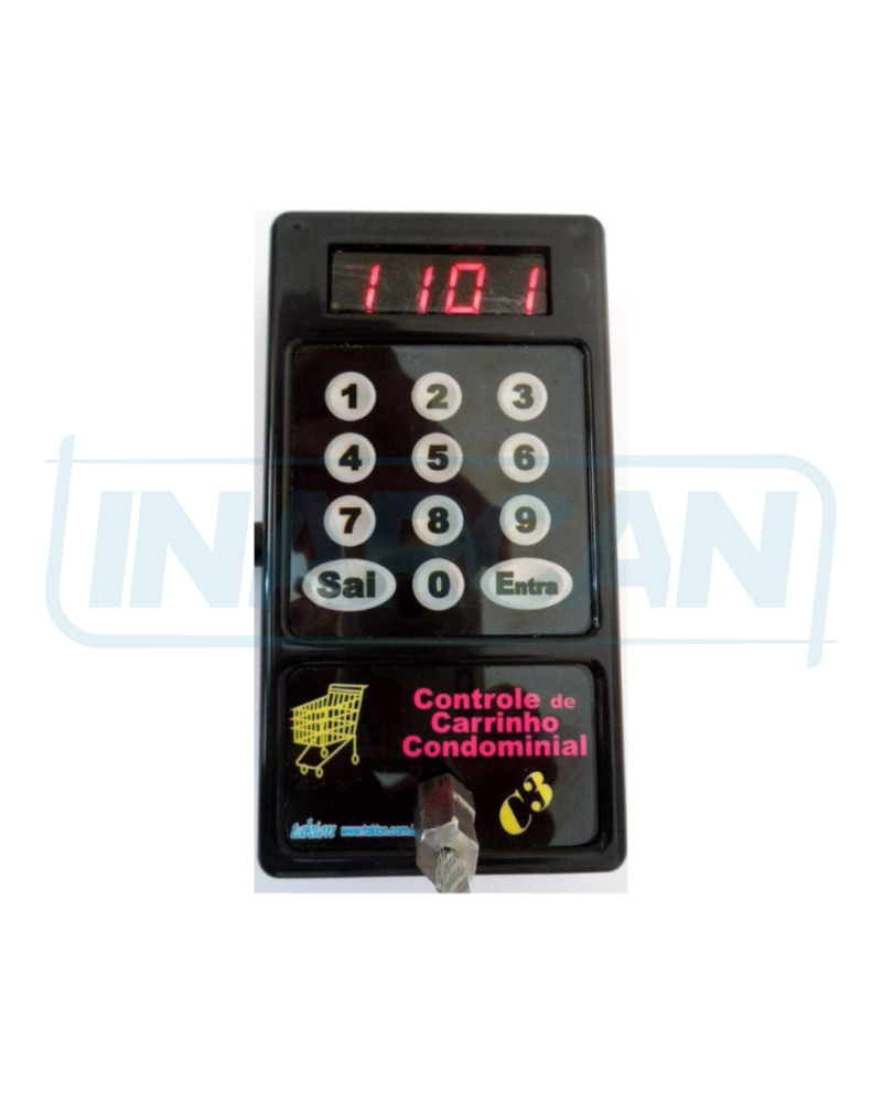 Trava para Carrinho Eletrônica 615-005