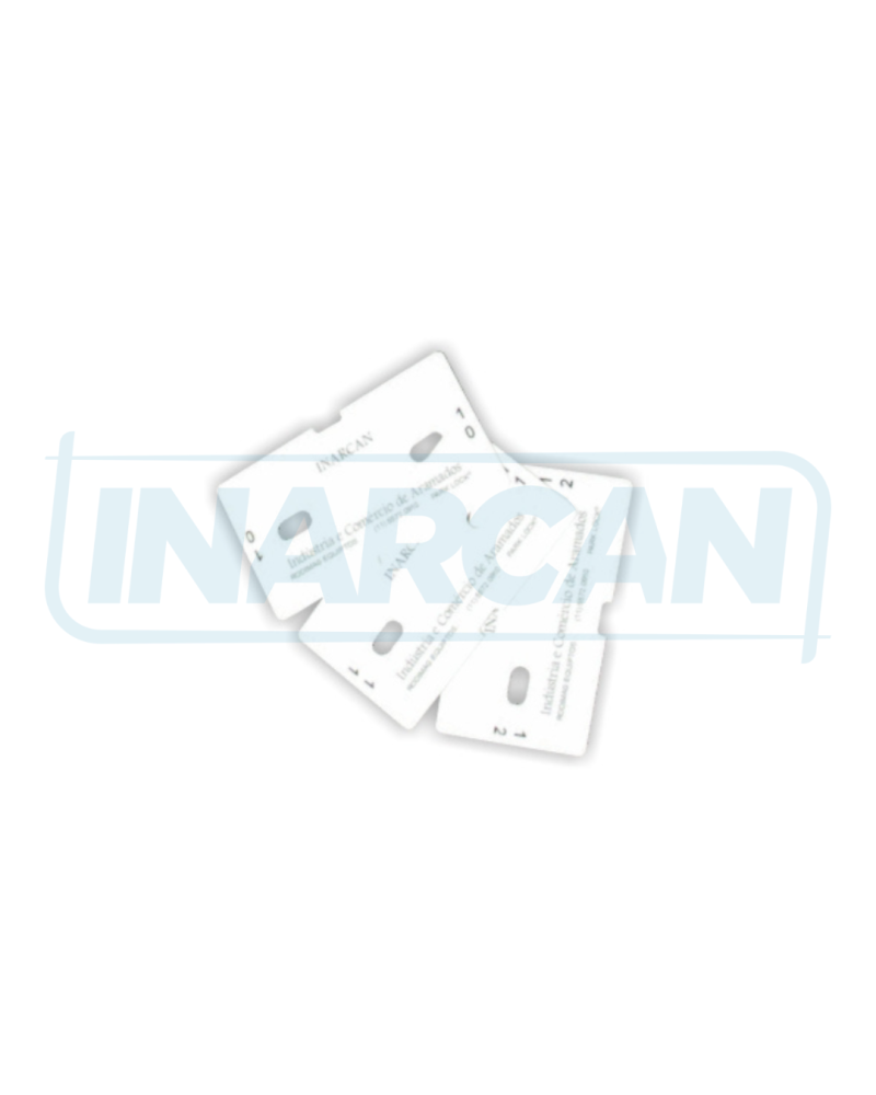 Cartão Poliester para Trava 615-002