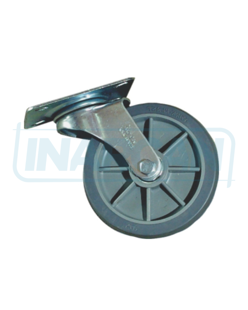 Rodízio Giratório com Roda 6in 605-001