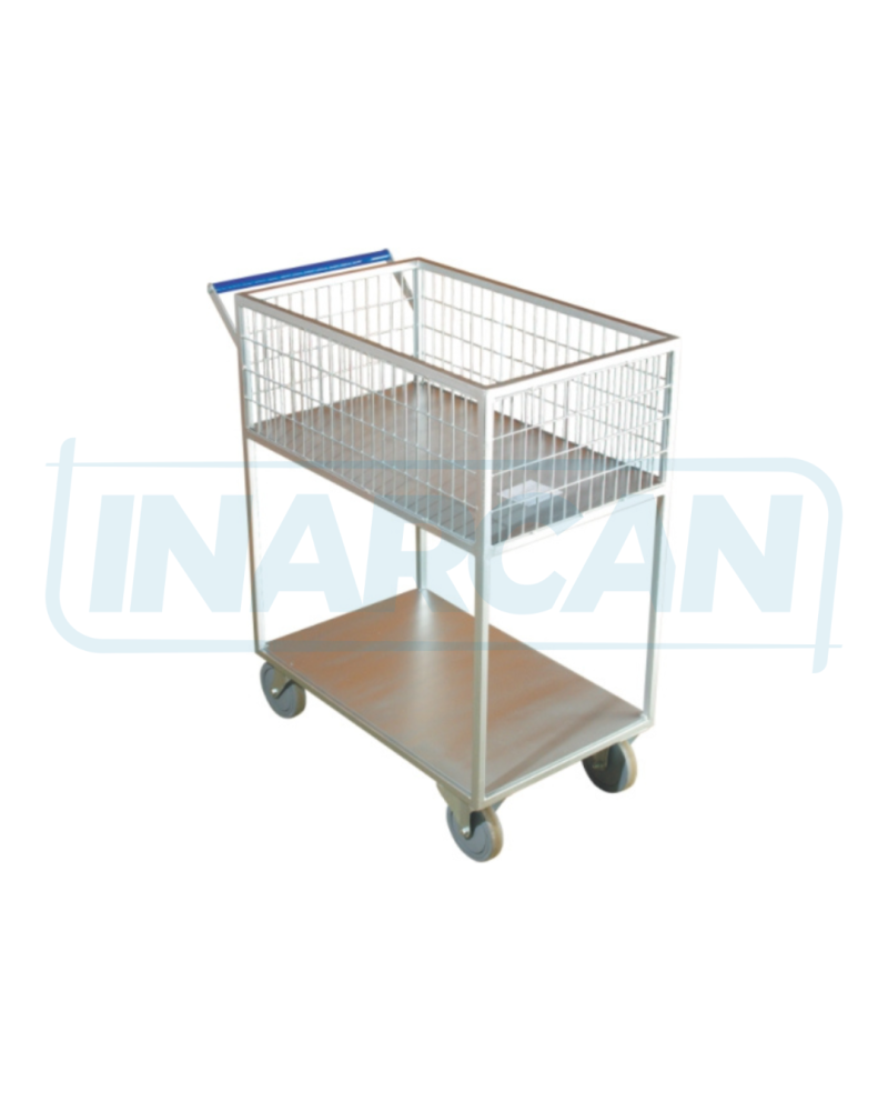 Carrinho Abastecedor com fundo chapa 217-002