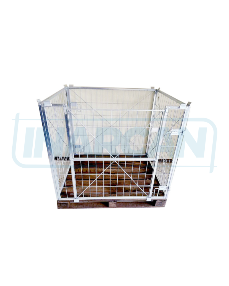 Container Pallet de Madeira 700kg 304-007