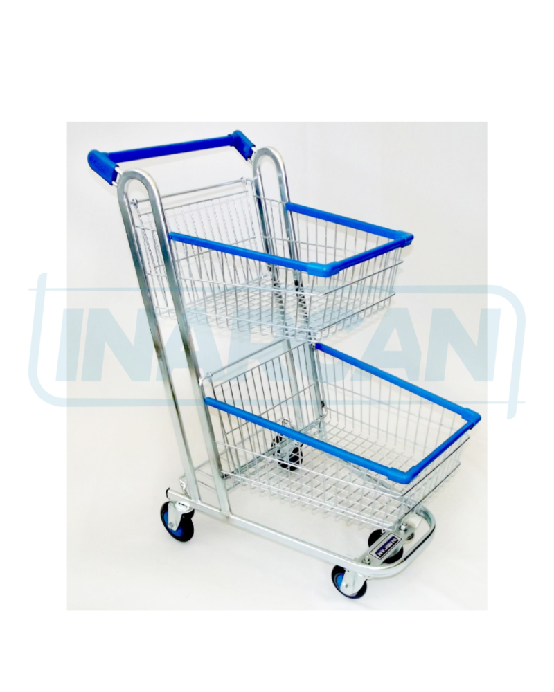 Carrinho Supermercado Duplocar 90L Oblongo 110-904