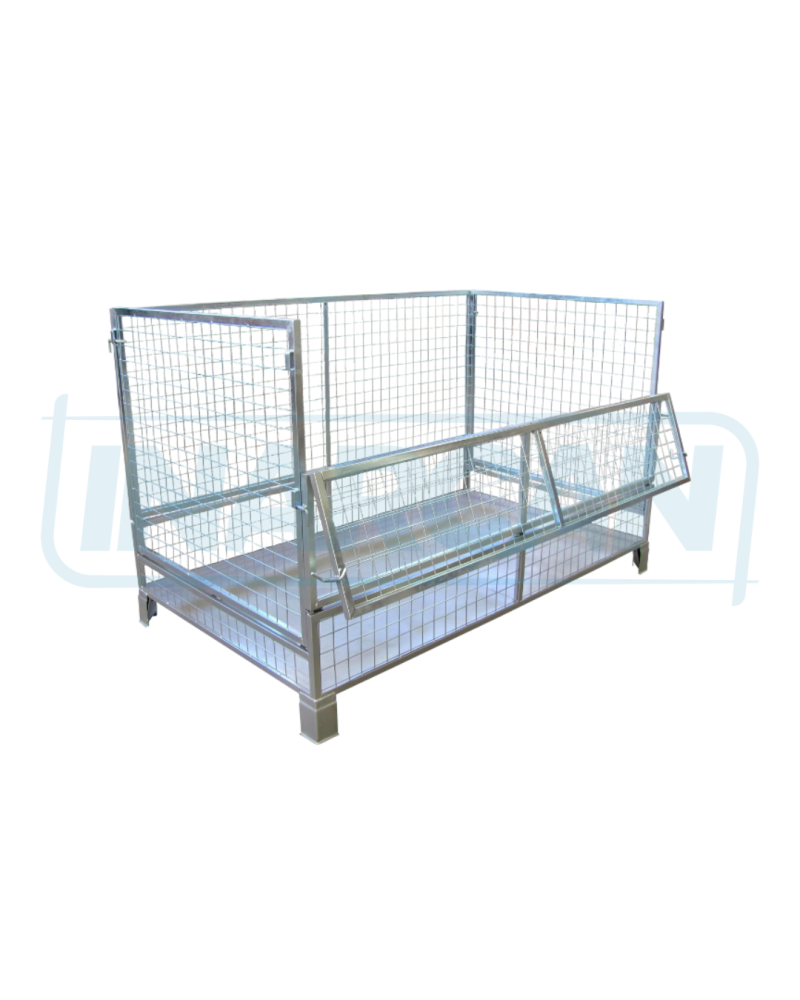 Container Pallet Empilhável Desmontável 520-001