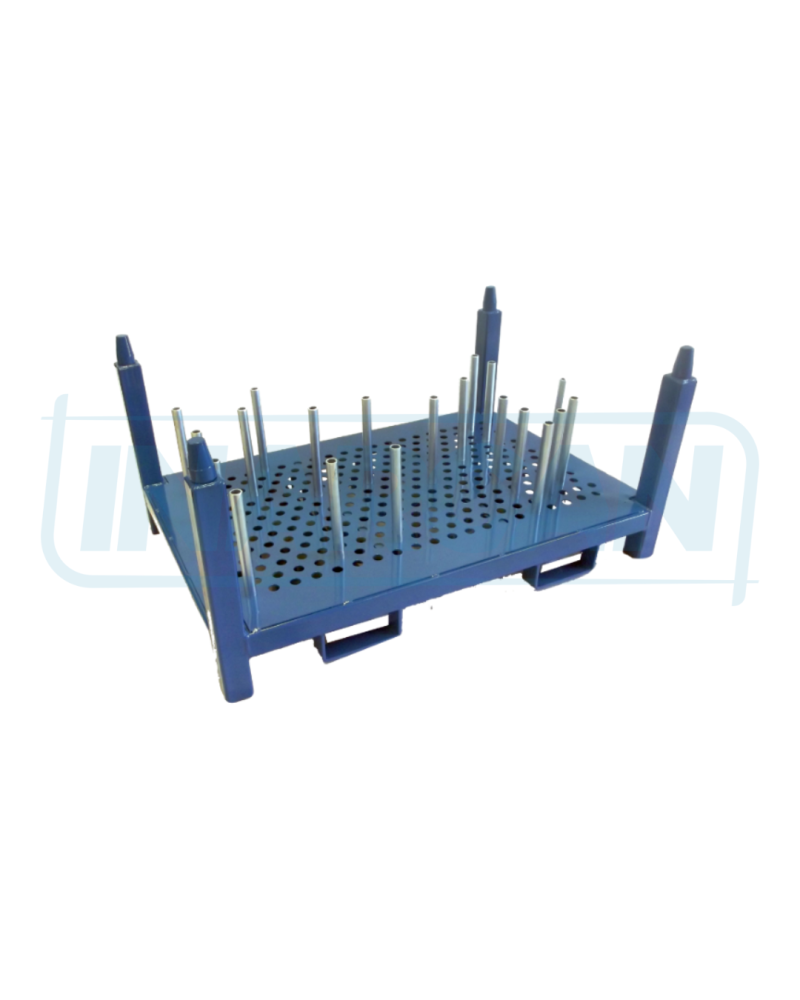 Rack com Travamento de Peças Regulável Empilhável 530-001