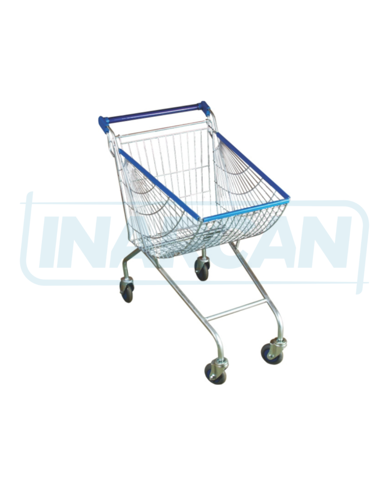 Carrinho Supermercado 90L Meia Lua 104-006