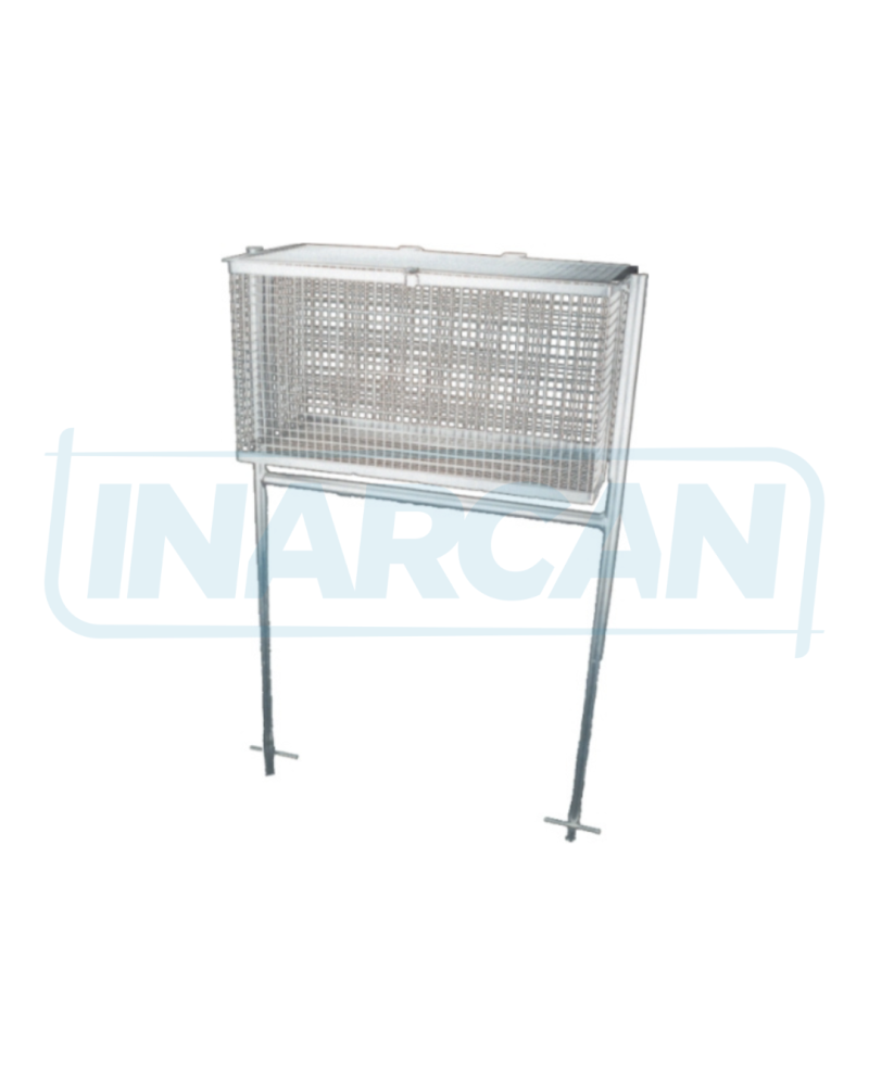 Cesto de Lixo Retangular 80L 705-001