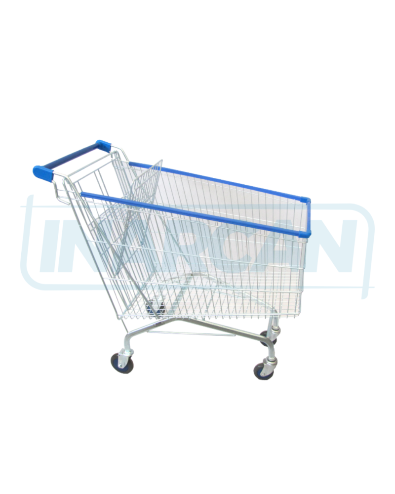 Carrinho Hipermercado 210L Oblongo 101-902
