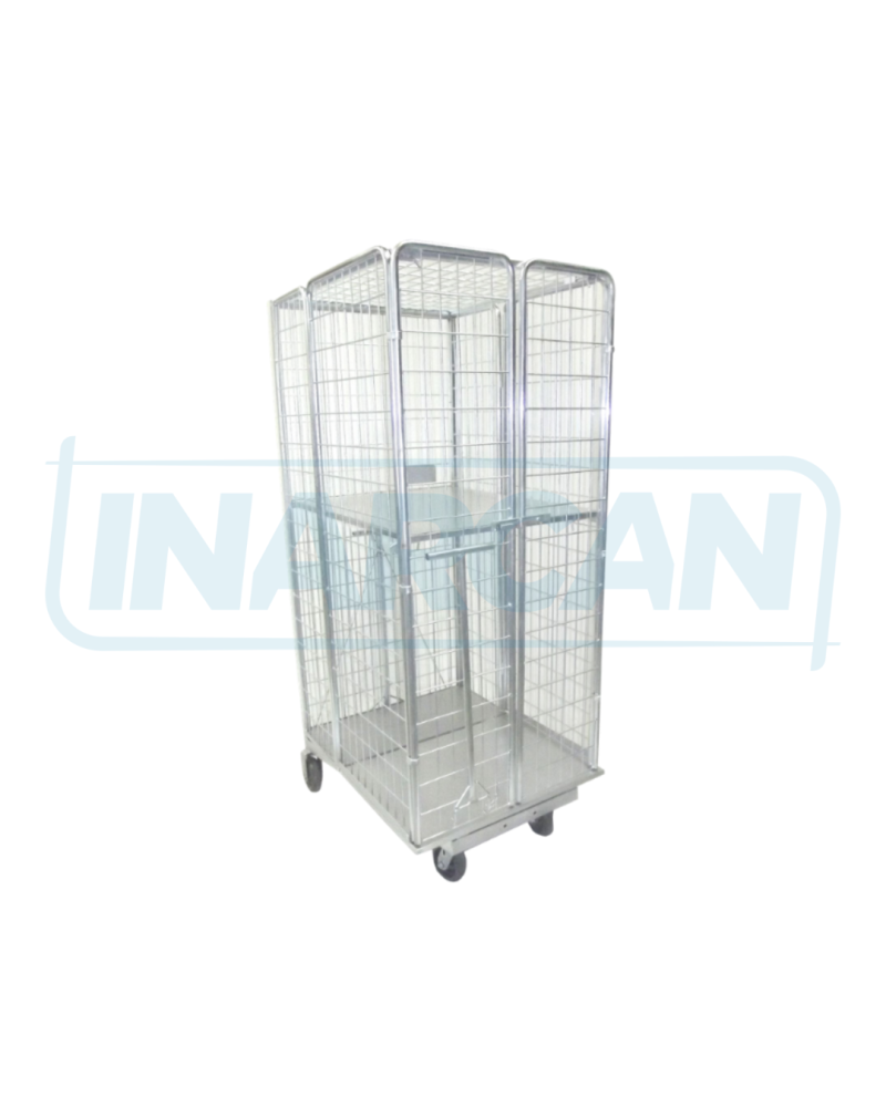 Roltainer Armaz. Retrátil com Prateleira Móvel e Freio 232-005