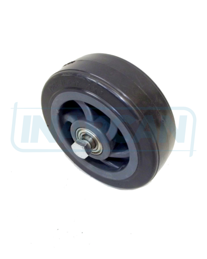 Roda Polipr. 6in com rol. reforçada 610-001