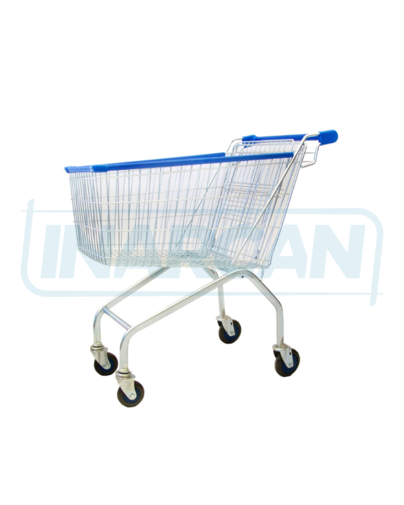 Carrinho Supermercado 130L Oblongo 105-902
