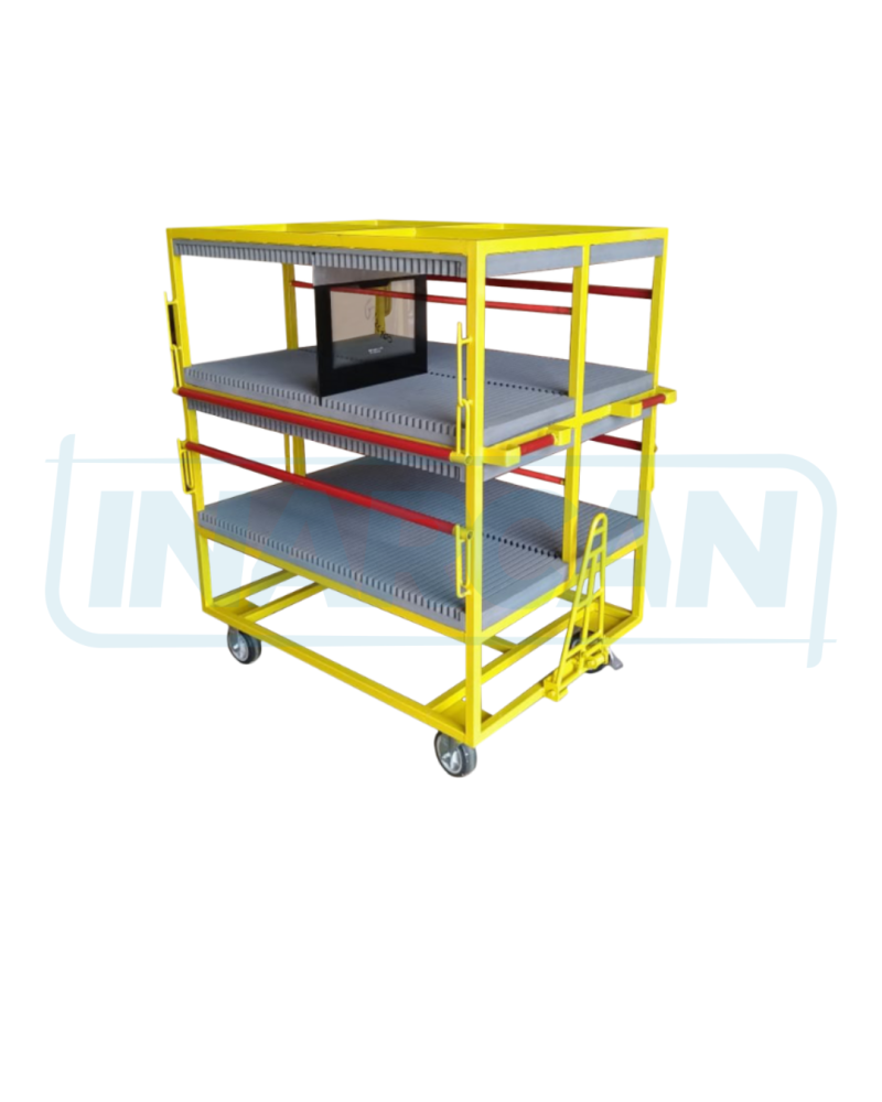 Carrinho para Transporte de Vidros (sob medida)