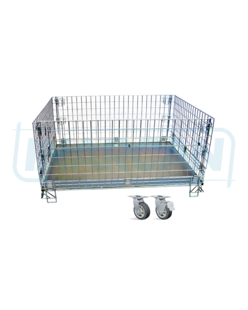 Gaiola Aramada de Armazenagem com rodas 516-014