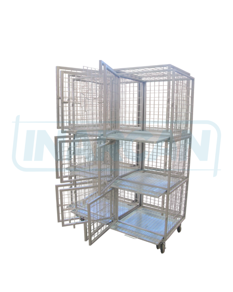 Gaiola Canil 6 Espaços 717-001