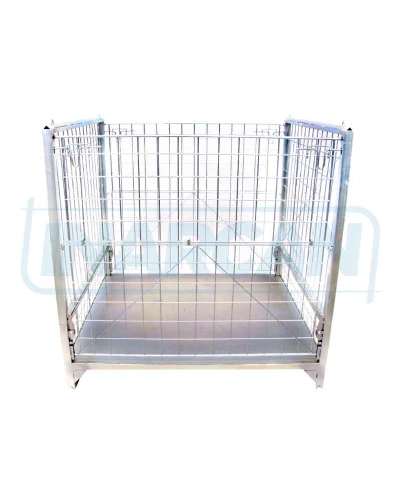 Container Pallet Empilhável com Chapa 307-006