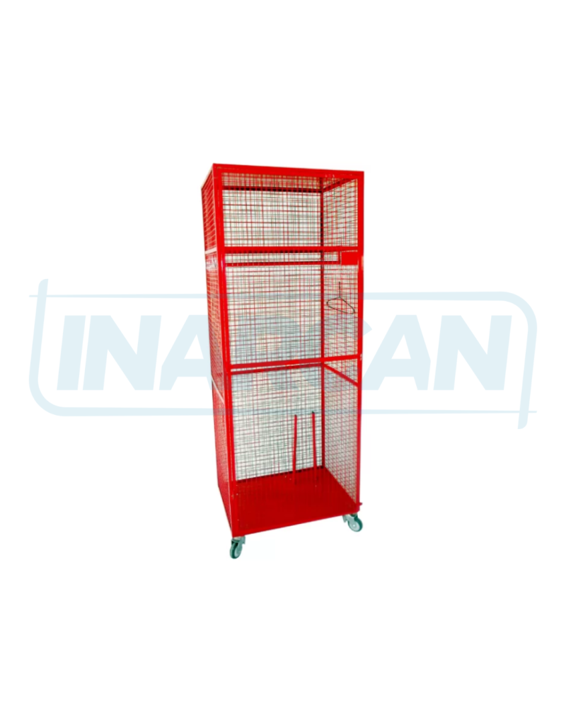 Roltainer para Bombeiros com Prateleira 118-010